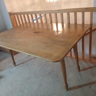 Drop leaf Harvest table Antique Salem Maple