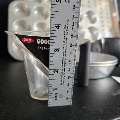 Baking pans - cookie sheets - Whip-o-Matic machine - bundt pans - cupcake pans and more baking items