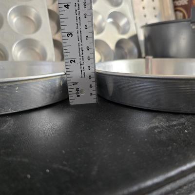 Baking pans - cookie sheets - Whip-o-Matic machine - bundt pans - cupcake pans and more baking items