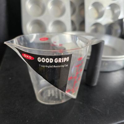 Baking pans - cookie sheets - Whip-o-Matic machine - bundt pans - cupcake pans and more baking items