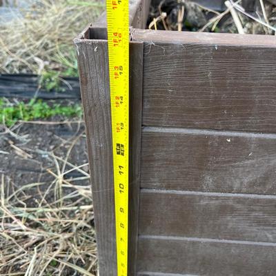 2 garden flower bed boxes