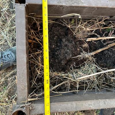 2 garden flower bed boxes