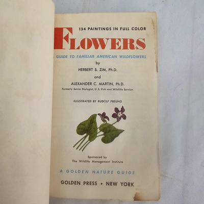 Collection of Audubon Society Field Guides, Gardening Books & Binoculars (LR-JS)