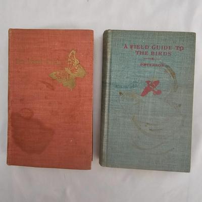 Collection of Audubon Society Field Guides, Gardening Books & Binoculars (LR-JS)