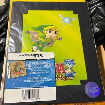 Legen of Zelda: phantom hour glass cel art