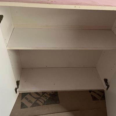 White cabinet
