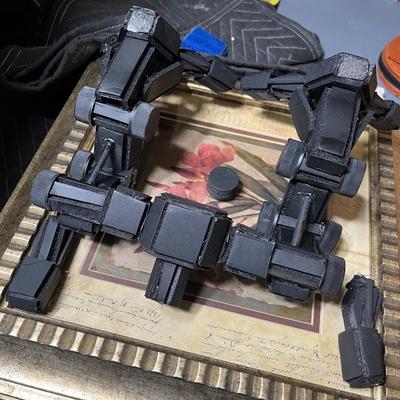 Grimdark Titan Robot Proxy for 28-32 mm scale Tabletop Minature War Games