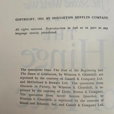 Winston Churchill Books & History (LR-JS)