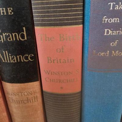 Winston Churchill Books & History (LR-JS)