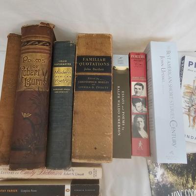 Assorted Books on Poetry, Short Stories & More (LR-JS)