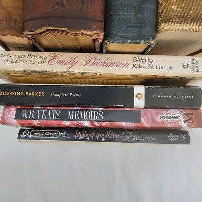 Assorted Books on Poetry, Short Stories & More (LR-JS)
