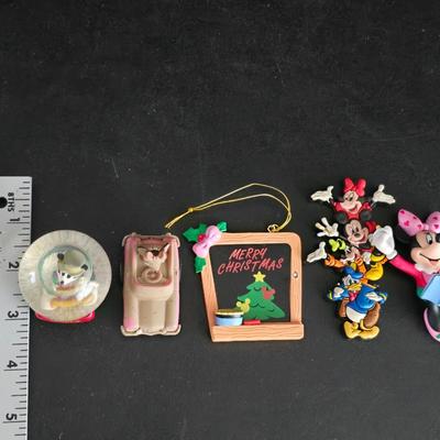 Everything Mickey Mouse - Clock - binder - Dish towel - glass bowl - figures and more