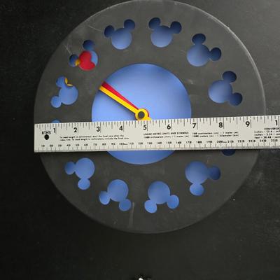 Everything Mickey Mouse - Clock - binder - Dish towel - glass bowl - figures and more