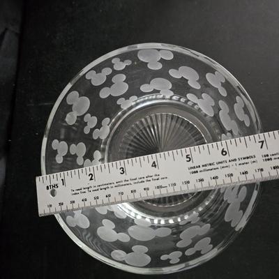 Everything Mickey Mouse - Clock - binder - Dish towel - glass bowl - figures and more