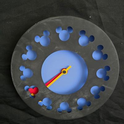 Everything Mickey Mouse - Clock - binder - Dish towel - glass bowl - figures and more