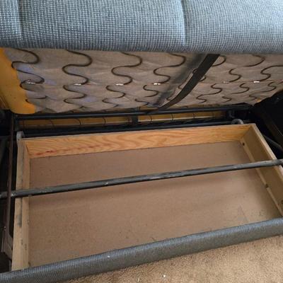 The roll -Away - Sofa with storage