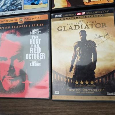Dvd movies - some still sealed - Gladiator - Ocean's eleven - The patriot and other great titles