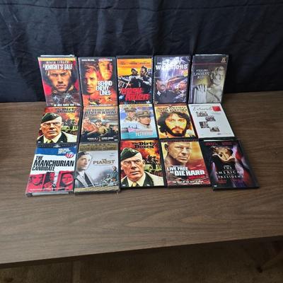 DVD Movies - Behind enemy line - A knight's tale - The American president - dirty dozen and more