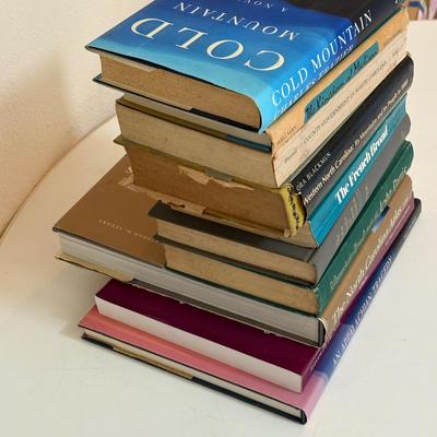 Framed North Carolina Cross-Stitch Map, North Carolina Books, Including Signed & First Edition (LC-SF)