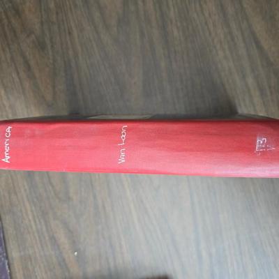 1930's Geographical publishing company commercial atlas of the world with other vintage workd / America books