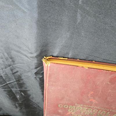 1930's Geographical publishing company commercial atlas of the world with other vintage workd / America books