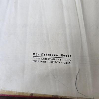 1930's Geographical publishing company commercial atlas of the world with other vintage workd / America books