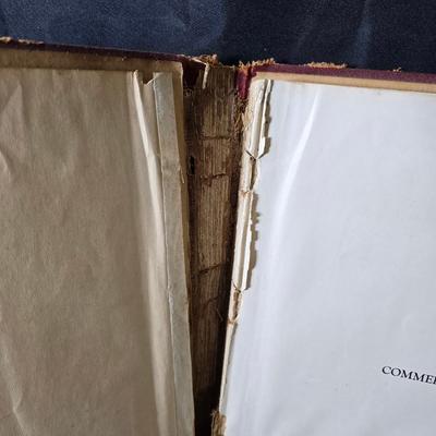 1930's Geographical publishing company commercial atlas of the world with other vintage workd / America books