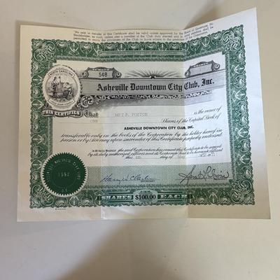 Asheville Memorabilia (LC-SF)