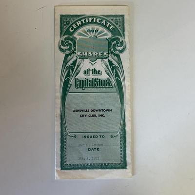 Asheville Memorabilia (LC-SF)