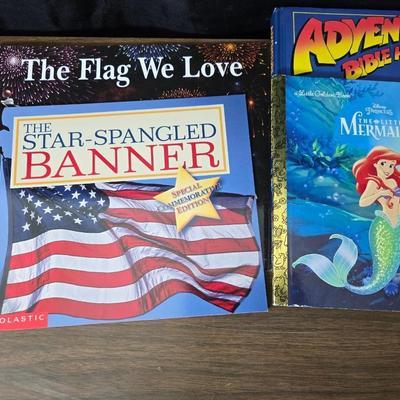Books for younger kids - Franklin - ABC's - The little mermaid and other titles