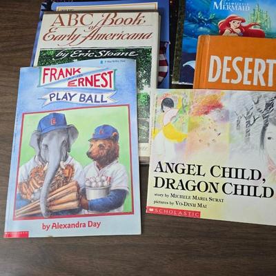 Books for younger kids - Franklin - ABC's - The little mermaid and other titles