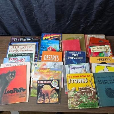 Books for younger kids - Franklin - ABC's - The little mermaid and other titles