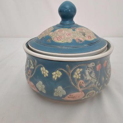 Jena Hall Pottery Bowl, Japanese Ginger Jar w/Stand, More (LR-JS)