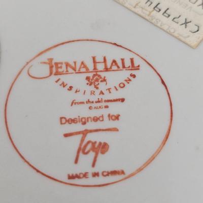 Jena Hall Pottery Bowl, Japanese Ginger Jar w/Stand, More (LR-JS)