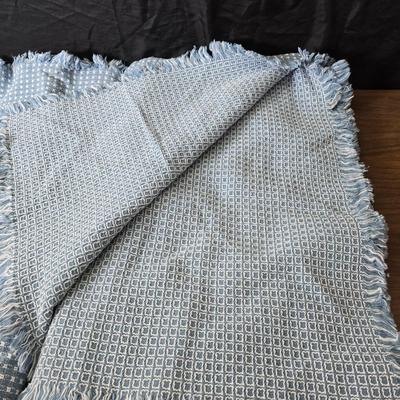 Two matching blankets