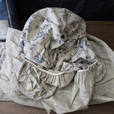 Brand new full sized sheet set with an additional sheet set