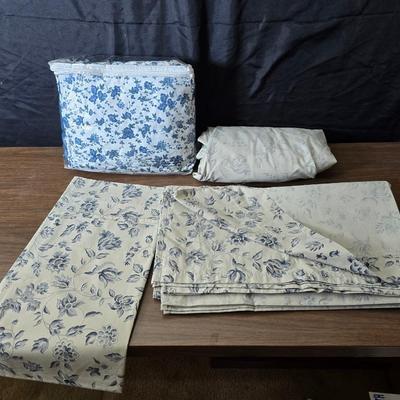 Brand new full sized sheet set with an additional sheet set