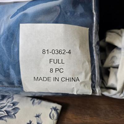 Brand new full sized sheet set with an additional sheet set