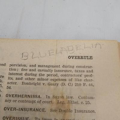 Black's Law Dictionary Third Edition (LR-JS)