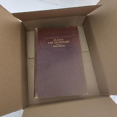 Black's Law Dictionary Third Edition (LR-JS)