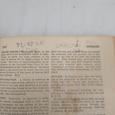 Black's Law Dictionary Third Edition (LR-JS)