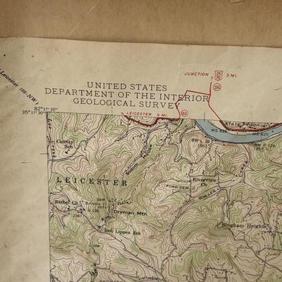 A Collection of North Carolina & Regional Maps (LC-SF)