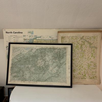 A Collection of North Carolina & Regional Maps (LC-SF)