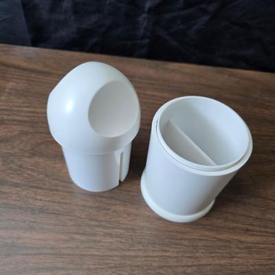 West bend food processor with multiple attachments - and a handful of Kitchen utensils