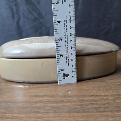 Vintage Royal Haeger R116 Marked lidded shallow dish