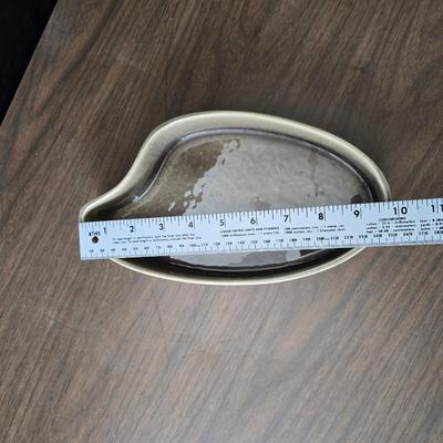 Vintage Royal Haeger R116 Marked lidded shallow dish