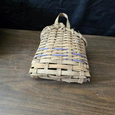Collection of wicker baskets