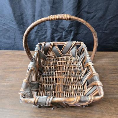 Collection of wicker baskets