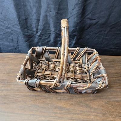 Collection of wicker baskets