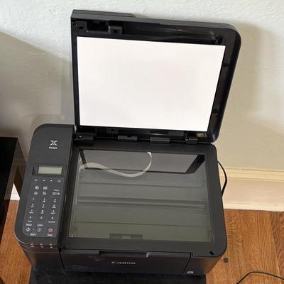 Canon Pixma Printer, Fellowes Paper Shredder, and Power Strips (O-SF)